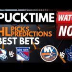 NHL Predictions, Picks & Odds | Avalanche vs Rangers | Islanders vs Maple Leafs | PuckTime Feb 5