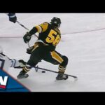 Penguins' Kris Letang Pounces On Jets Turnover And Fires Home Slick Backhand Goal