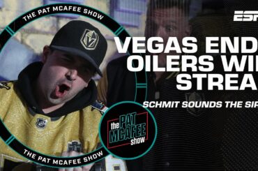 GOLDEN NIGHT for Ty Schmit 🤩 Golden Knights END Oilers 16-game win streak 👀 | The Pat McAfee Show