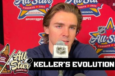 Clayton Keller shares the realization he had last summer about his game