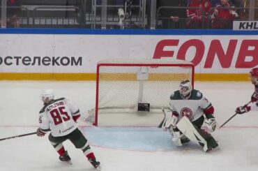 Adam Reideborn in action during the CSKA@AkBars hockey game 3.09.19