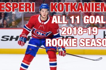 Jesperi Kotkaniemi All 11 Goals of the 2018-2019 NHL Season