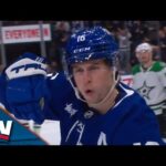 Maple Leafs' Mitch Marner, William Nylander Respond With Two Goals In 20 Seconds vs. Stars