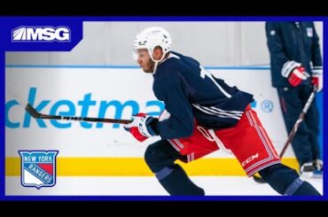 K'Andre Miller Is Taking The Time To Learn From Rangers Veterans At Training Camp | New York Rangers