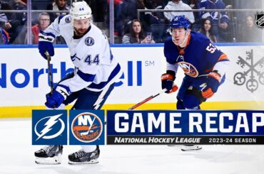 Lightning @ Islanders 2/8 | NHL Highlights 2024