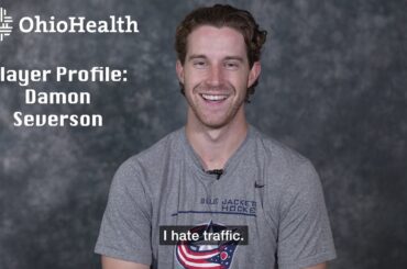 I HATE TRAFFIC 😁 | Damon Severson Player Profile presented by OhioHealth