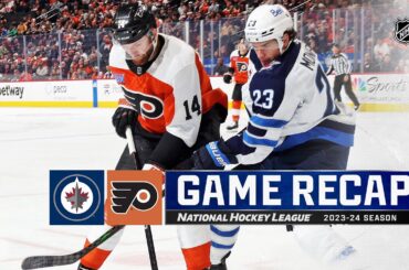 Jets @ Flyers 2/8 | NHL Highlights 2024