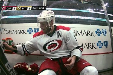 Gotta See It: Staal spears Rust in the private area