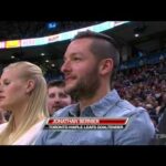 Jonathan Bernier at the Raptors-Magic Game