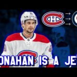 Winnipeg Jets Acquire Sean Monahan From the Montreal Canadiens!! Jets Fan Reaction!!