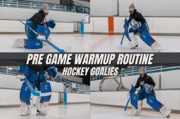 Hockey Goalie Pre-Game Warm Up Tutorial