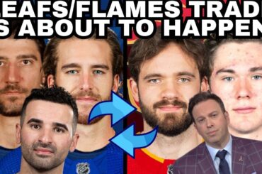 Toronto Maple Leafs/Calgary Flames TRADE is CLOSE? | Chris Tanev/Noah Hanifin | Leafs Trade Rumours