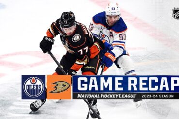 Oilers @ Ducks 2/9 | NHL Highlights 2024