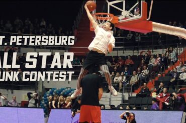 Shal Wins St. Petersburg All Star Dunk Contest 2017 feat. Duke, Meleshkin and Klimovich