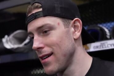 Charlie Coyle on Bruins Shorthanded Goals in Win vs Canucks | Postgame Interview