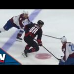 Hurricanes' Martin Necas Turns On The Jets From His Own End And Snipes One Past Alexandar Georgiev