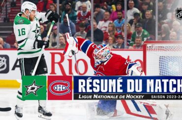 Stars vs Canadiens | Faits saillants