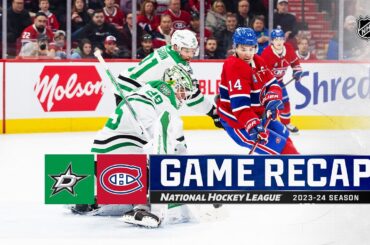 Stars @ Canadiens 2/10 | NHL Highlights 2024