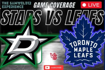 Dallas Stars vs Toronto Maple Leafs LIVE STREAM Game Audio | Leafs Live Gamecast