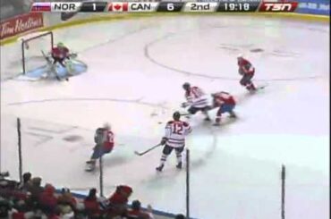 SCHENN SCORES 4 IN CANADA'S 10-1 WIN AT WORLD JUNIORS 2011