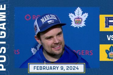 Toronto Marlies Media Availability | Postgame vs. Laval Rocket | February 9, 2024