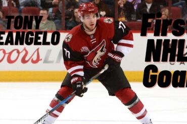 Tony DeAngelo #77 (Arizona Coyotes) first NHL goal Nov 8, 2016 (Classic NHL)