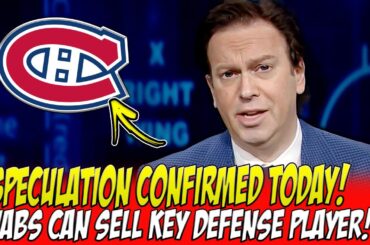 ⚠️INFORMATION CONFIRMED! HABS OPENS NEGOTIATIONS AND VETERAN MAY LEAVE THE TEAM SOON! HABS NEWS