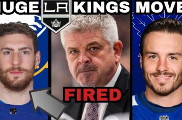 HUGE LA KINGS MOVES! Todd McLellan FIRED & BIG TRADES COMING! NHL News + Hockey Trade Rumors