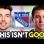 This Is TERRIBLE For The New York Rangers | Filip Chytil OUT FOR THE ENTIRE SEASON