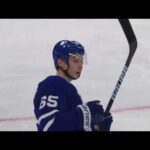 Ilya Mikheyev scores vs Jets for Leafs (2021)