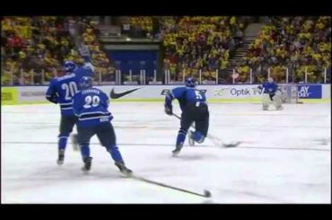 Rasmus Ristolainen Golden Goal vs Sweden! | IIHF WJC 2014 January 5th 2014