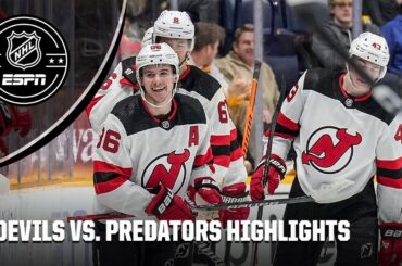 New Jersey Devils vs. Nashville Predators | Full Game Highlights | NHL on ESPN