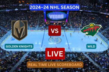 Vegas Golden Knights Vs Minnesota Wild LIVE Score UPDATE Today Hockey NHL Season Feb 12 2024