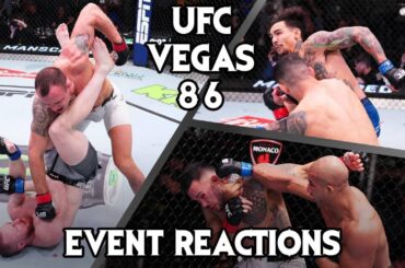 UFC Vegas 86: Jack Hermansson vs Joe Pyfer | Hype Train Has Been Derailed | Event Reactions