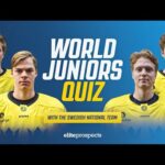 2024 IIHF World Juniors: Trivia With Team Sweden (Part 2) | Elite Prospects