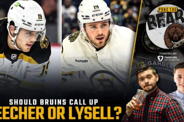 Should the Bruins Call up Fabian Lysell and Johnny Beecher? w/ Evan Marinofsky | Poke the Bear