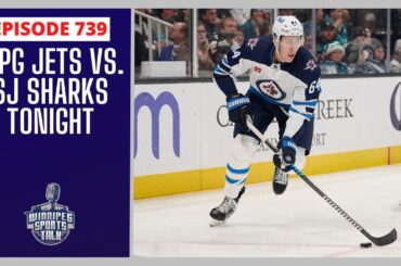 Winnipeg Jets vs. San Jose Sharks tonight, Hellebuyck starts in goal, Rielly suspended 5 games