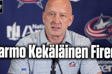 Instant Analysis - Jarmo Kekäläinen Fired By Blue Jackets w/ Steve Dangle