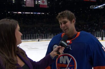 Thomas Greiss: This Win Was Huge! | New York Islanders Post Game