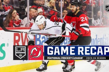 Kings @ Devils 2/15 | NHL Highlights 2024