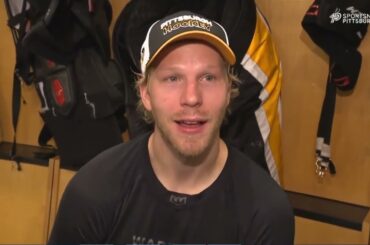 Lars Eller PostGame Interview | Winnipeg Jets vs Pittsburgh Penguins