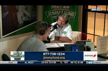 Ryan Donato joins the 2018 WEEI/NESN Jimmy Fund Radio Telethon