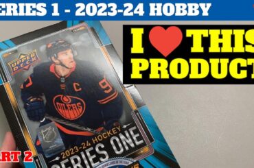 Upper Deck 2023-24  Hockey Series 1 - Hobby Box Break Part 2