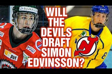 Will The New Jersey Devils DRAFT Simon Edvinsson In the 2021 NHL Draft?