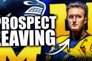 CANUCKS LOSING THE NEXT ALEX EDLER: PROSPECT LEAVING THE TEAM (Jacob Truscott)