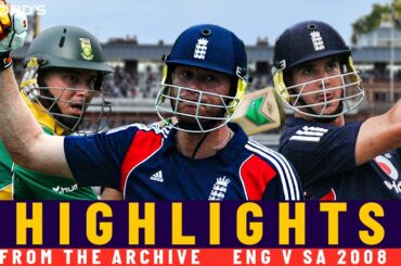 Gibbs and Flintoff Star in Rain-Shortened Match! | Classic ODI | England v South Africa 2008