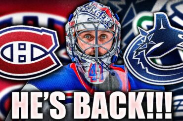 A CANUCKS & HABS LEGEND RETURNS TO PRO HOCKEY (Jaroslav Halak Signs In Slovakia)