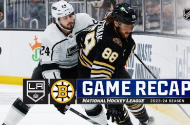 Kings @ Bruins 2/17 | NHL Highlights 2024