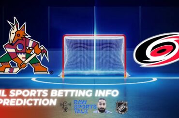 Arizona Coyotes VS Carolina Hurricanes: NHL Sports Betting Info for 2/16/24