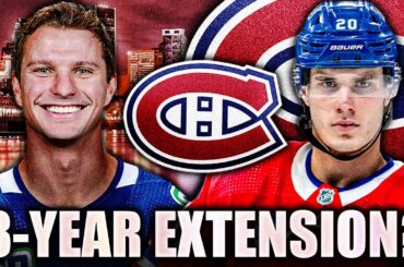 JURAJ SLAFKOVSKY 8-YEAR EXTENSION? Montreal Canadiens News & Trade Rumours (Antoine Roussel)